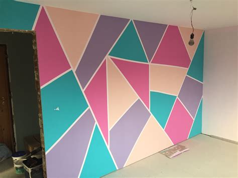 Colorful Triangle Wall Decor