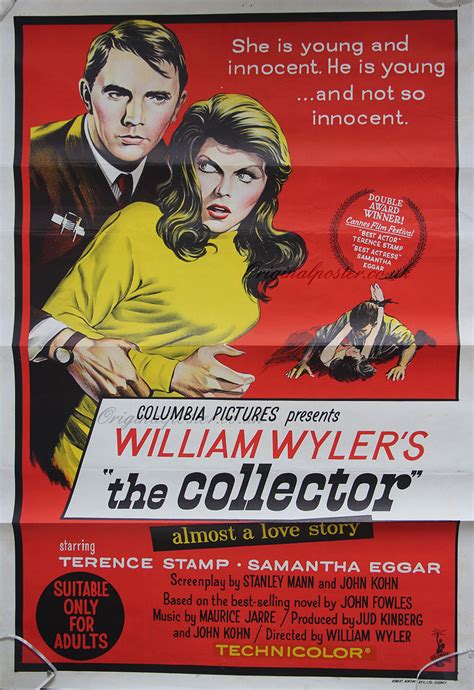 The Collector Original Vintage Film Poster Original Poster Vintage Film And Movie Posters