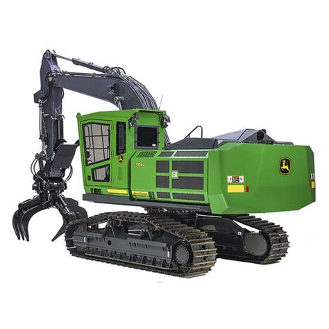 Grua florestal de esteiras 3154G John Deere Forestry com lança