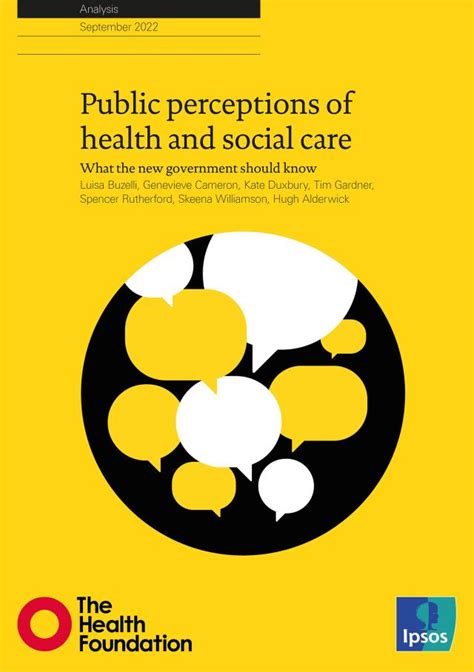 Public Perceptions Of Health And Social Care What The New Government Should Know The Health