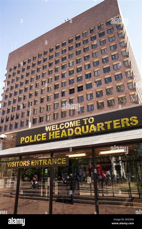 New York City Police Headquarters Visitors Entrance One Police Plaza