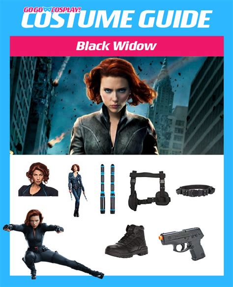 Black Widow Costume Diy Guide For Cosplay And Halloween