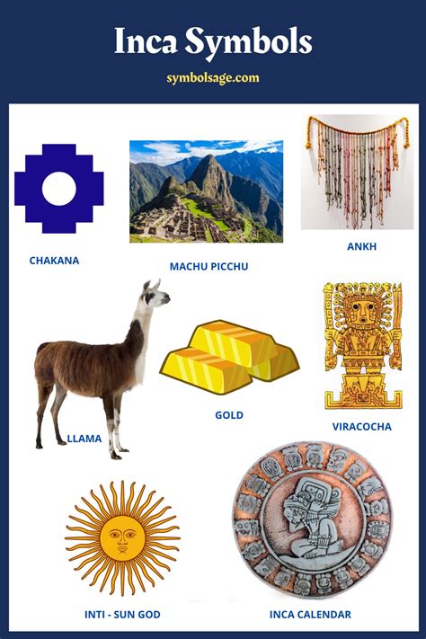 Inca Symbols And Their Meaning A List Symbol Sage