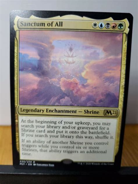 Magic The Gathering Sanctum Of All Near Mint Core Set 2021 Ebay