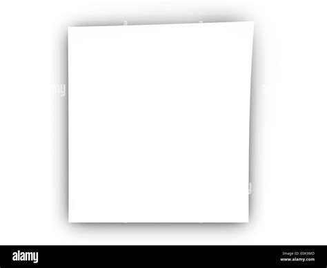 A Blank Piece Of Paper Stock Photo Alamy