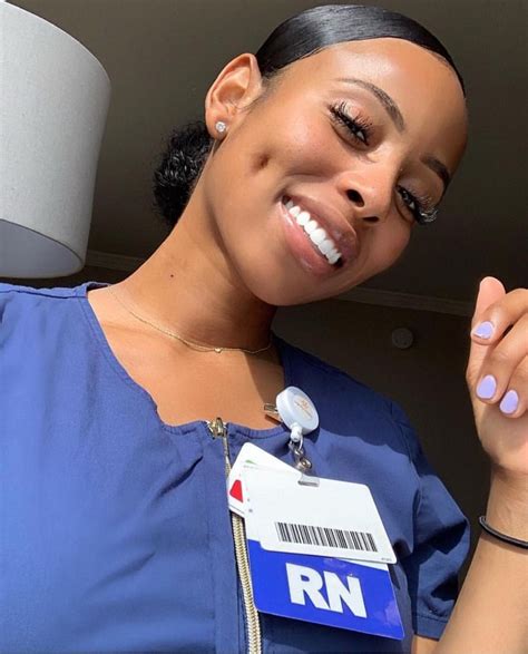Black Women Perfection Beautiful Nurse Skin Nursing Goals