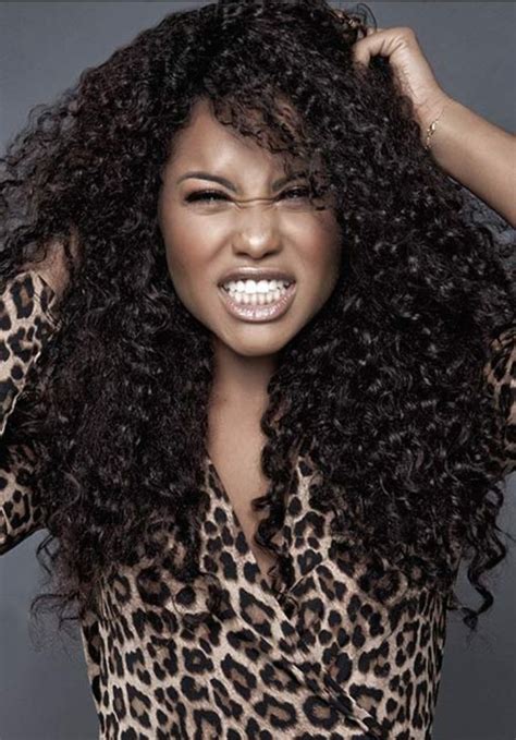 I didn't really think any non asian people had hair that dead straight naturally. In 2009, I decided to go natural after having straight ...