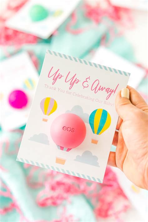 It's easy to overthink this one. Baby Shower Favors - Hot Air Balloon Printable | Sugar and ...