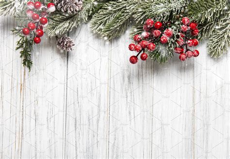 Christmas Holiday Background Containing Wooden Xmas And Design High