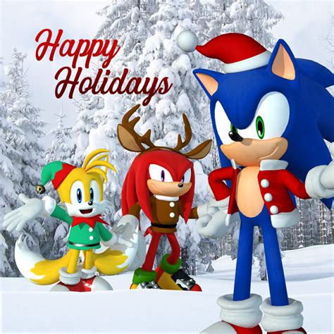 Sonic Christmas Renders Download By Kevin3904 On Deviantart