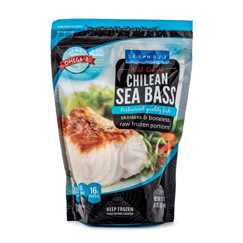 Get Sea Mazz Wild Caught Chilean Sea Bass Fillets Frozen 340 G Delivered Weee Asian Market