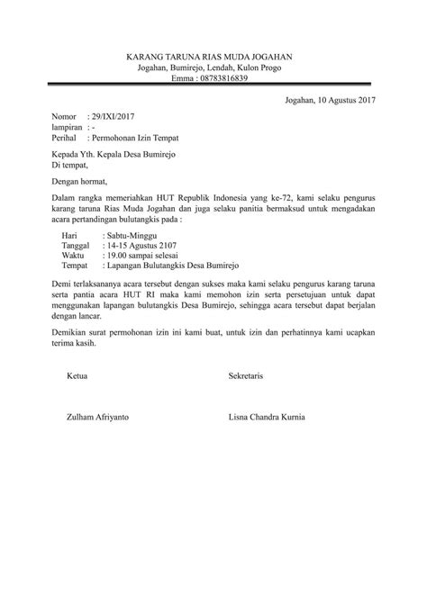 Contoh Surat Permohonan Izin Penggunaan Tempat Parkir Delinewstv