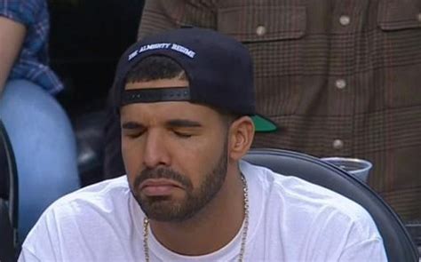 Courtside Blues Raptors Ambassador Drakes Sad Face Goes Viral Ctv News