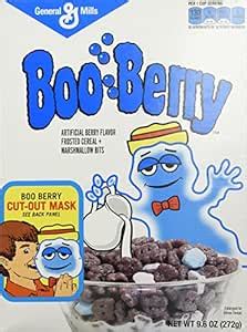 Amazon Com Boo Berry Monster Cereal Oz Cold Breakfast Cereals