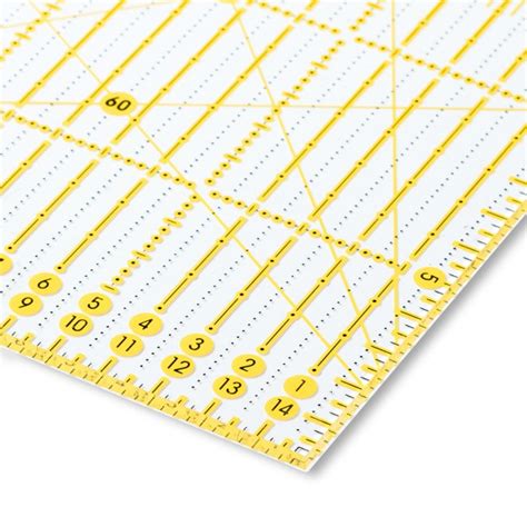 Prym Omnigrid Universal Metric Ruler 15 X 15cm Quilting Mat