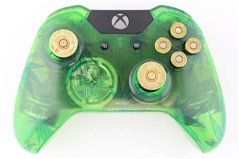 Clear 420 Friendly Xbox One Controller With Bullet Buttons 11