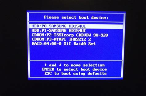 How To Quick Boot A Usb Or Cddvd Directly From The Boot Menu