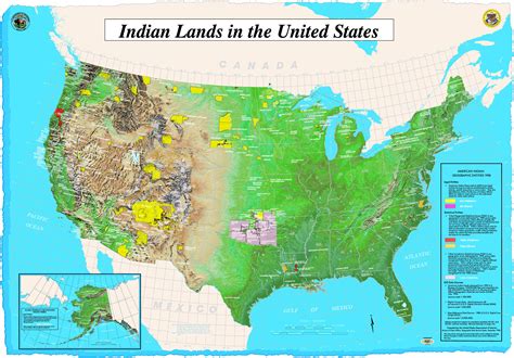 Bureau Of Indian Affairs Map Area Designations For 1997 Ground Level