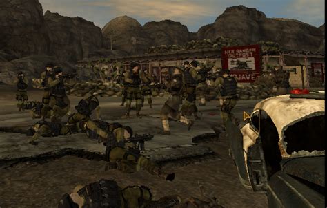 Ncr Tsc War Battle Of The Mojave Outpost At Fallout New Vegas Mods