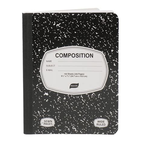 4 X Composition Book Primary Journal Notebook Elementary Writing School