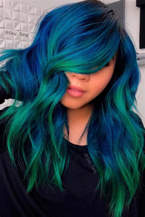 The Top Green Hair Color Ideas And How To Get Them Vivid Hair Color
