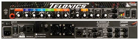 Tca B Combo Amplifier Pro Audio Telonics Inc