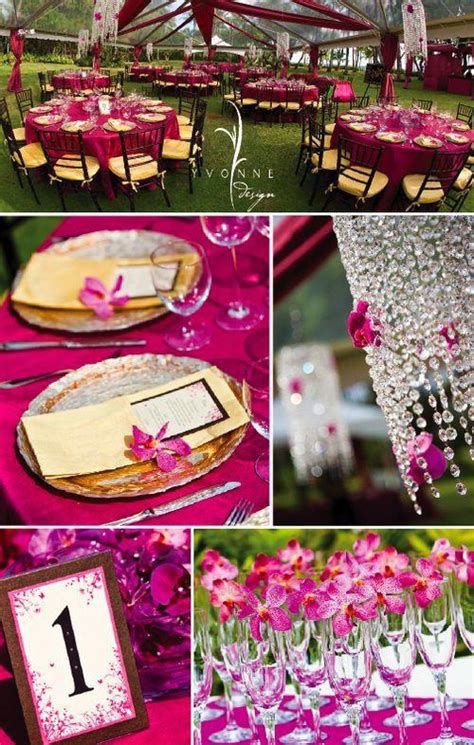 Fuchsia Wedding Fuchsia Wedding Color Palettes 798666 Weddbook