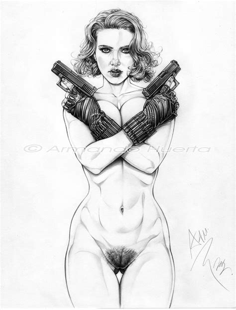 Black Widow Avengers By Armando Huerta On Deviantart Black Widow