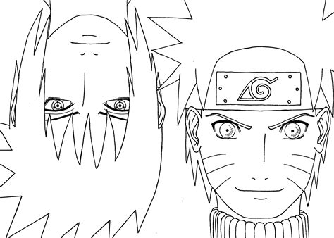 Search through 52570 colorings, dot to dots, tutorials and silhouettes. Naruto with Sasuke anime coloring pages for kids ...