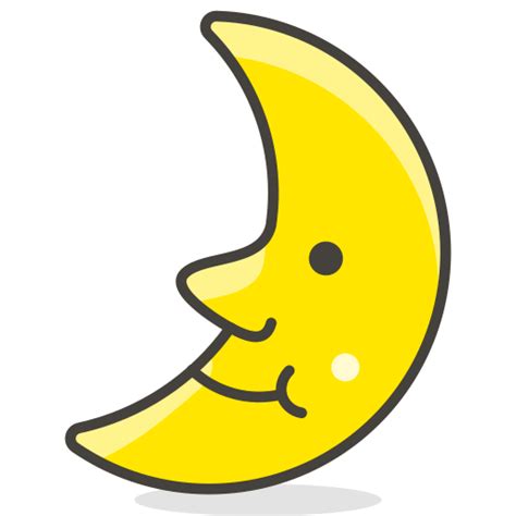 Pertama Kuartal Bulan Wajah Ikon Gratis Dari 780 Free Vector Emoji
