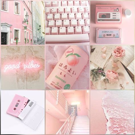 Soft Peach Moodboard Peach Aesthetic Beautiful Collage Sticker Art