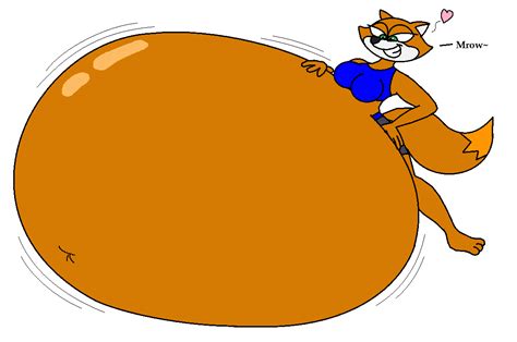 Foxy Roxy Loves Her Big Belly By Bond750 Fur Affinity [dot] Net