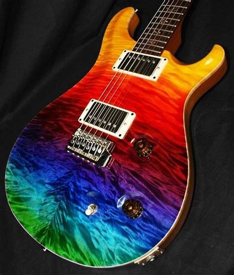 Rainbow Electric Guitar