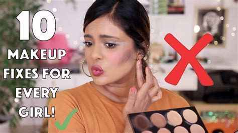 10 Makeup Fixes Every Girl Should Know Youtube