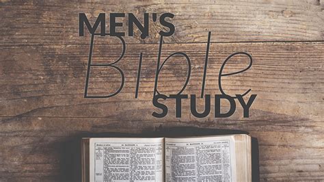 Mens Bible Study 1 Trinity Cf