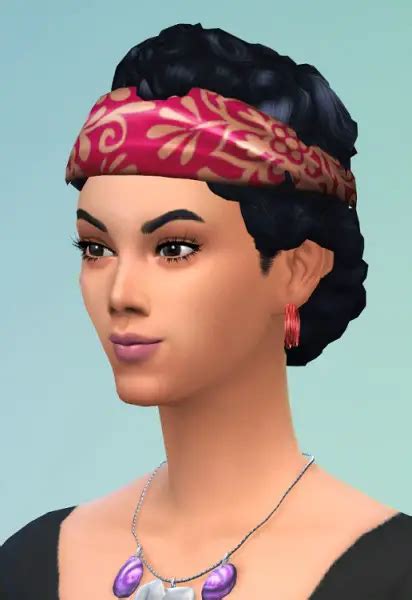 Sims 4 Hairs Birksches Sims Blog Curls With Headband