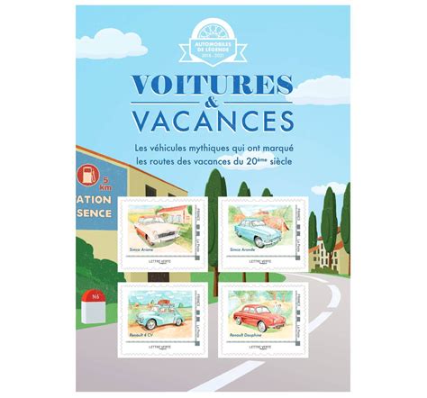 Yvert et tellier est le seul site où vous pourrez voir un visuel de votre timbre avant de l'acheter. Collector 4 timbres - Voitures et Vacances - Campagne ...