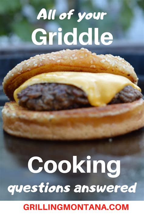 All of the questions about griddle grill cooking | Griddle ...