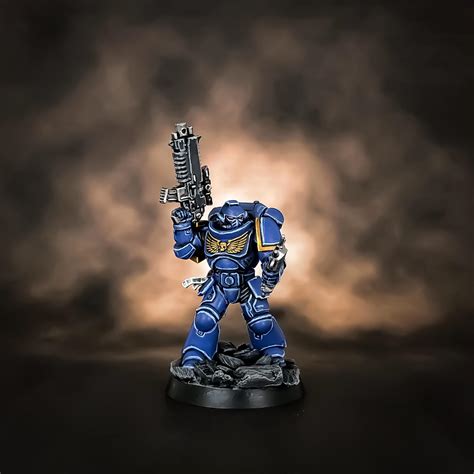 Painted My First Space Marine They Are A Lot Harder Than I Thought