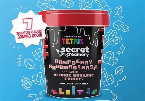 Secret Creamery Unveils Tetris Ice Cream The Licensing Letter