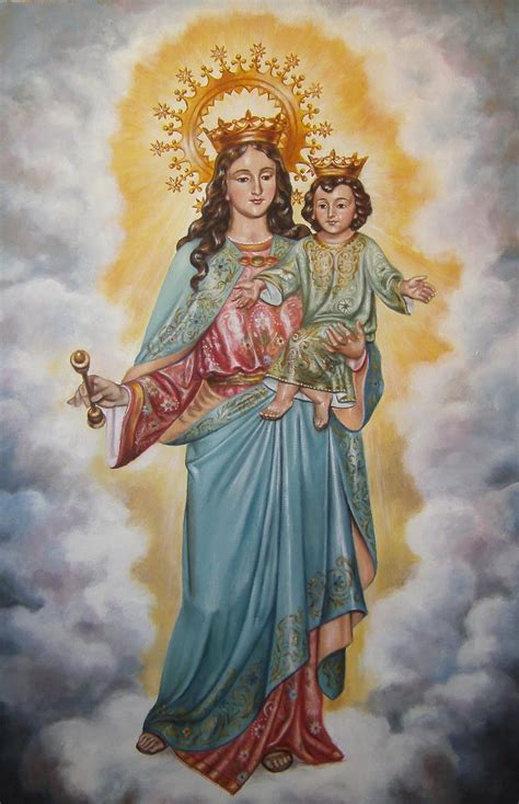 Arte Sacro Pintura Religiosa Maria Auxiliadora