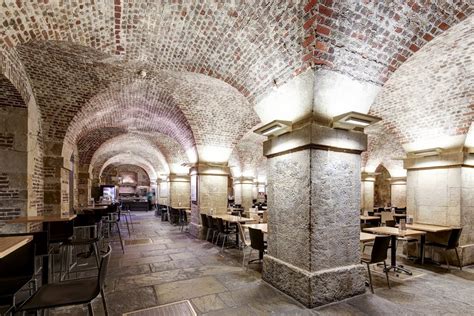 At the same time, the oocyte surface exhibits numerous microvilli and deep crypts, coated pits. Café in the Crypt - St Martin-in-the-Fields; London's ...