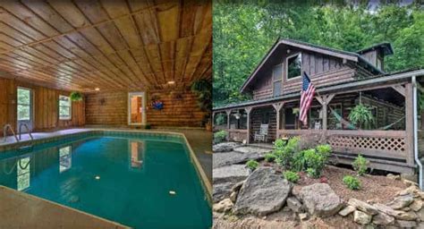 These Vacation Rental Cabins Have Private Indoor Pools