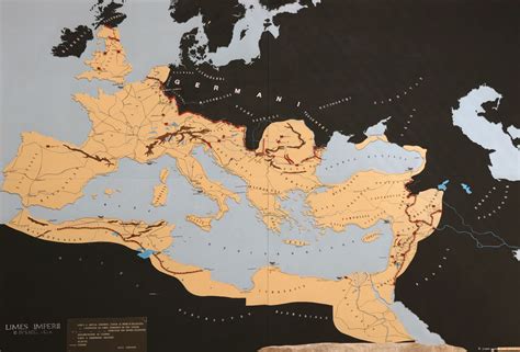 Cartina Mondo Romano