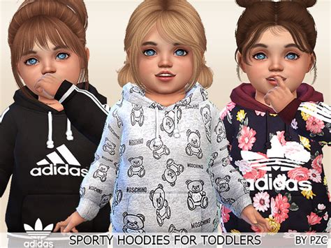 The Sims Resource Sporty Hoodies For Toddlers