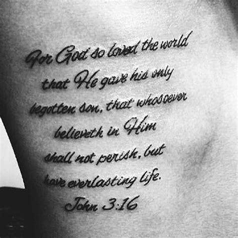 Maybe you would like to learn more about one of these? 30 John 3 16 Tattoo Designs For Men - Religious Ink Ideas
