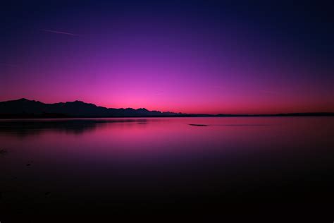4000x2667 4k Sunset Lake Twilight Dawn Coolwallpapersme