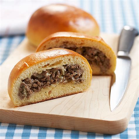 Maybe you would like to learn more about one of these? Runsas (Beef and Cabbage Buns with Cheese) | Cook's Country