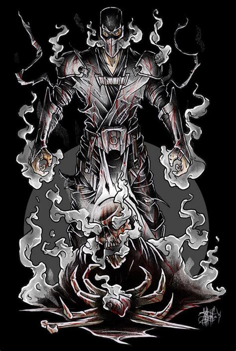 Mortal Kombat Ninjas By Nikita Shalaginov Via Behance Mortal Kombat