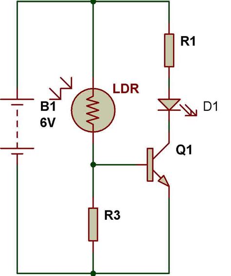 Rangkaian Sensor Ldr Dan Cara Kerja Ldr Light Dependent Resistor Images